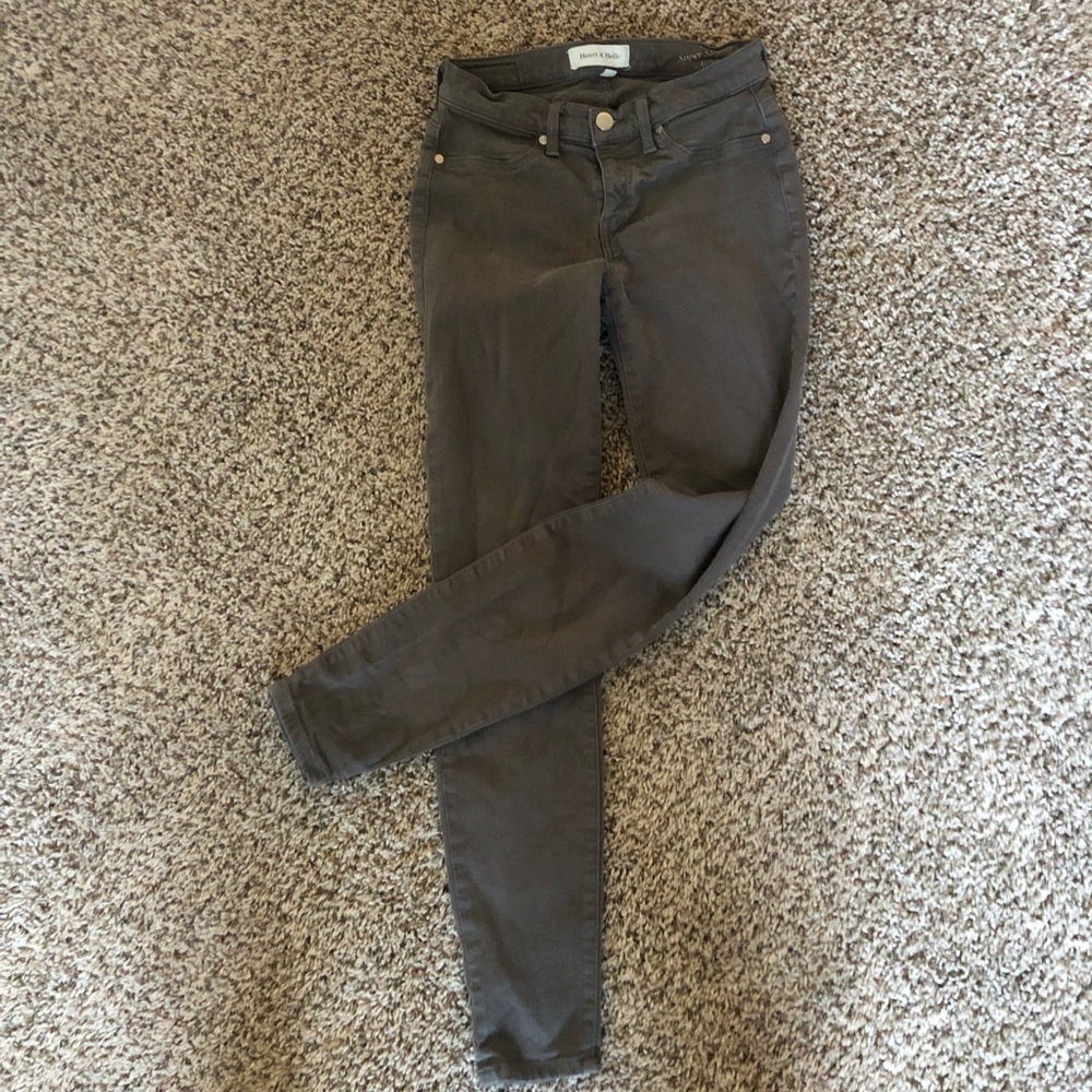 Taupe Super Skinny Jeans